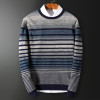 2017 Brand New Sweaters Men Fashion Style Autumn Winter 100% wool striped Quality Pullover Men O-neck Casual Men Sweater M-3XL 2017 Brand New Sweaters Men Fashion Style Autumn Winter 100% wool striped Quality Pullover Men O-neck Casual Men Sweater M-3XL