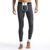 2017 Brand New Fashion winter thermal underwear pajamas Sexy warm pants sleep bottoms Men long john underpants
