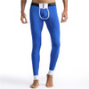 2017 Brand New Fashion winter thermal underwear pajamas Sexy warm pants sleep bottoms Men long john underpants