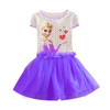 2017 Brand Kids Baby Girls Princess Dress Elsa's and Anna's girl dresses princess elsa anna patterns dress Girls party dress