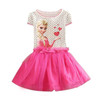 2017 Brand Kids Baby Girls Princess Dress Elsa's and Anna's girl dresses princess elsa anna patterns dress Girls party dress
