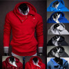 2017 Brand Fashion Mens Hoodies Long Sleeve Pullover Hoodies Men 'S Solid Color Hip Hop Men Hoodies Slim Sweatshirt S-XXL