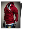 2017 Brand Fashion Mens Hoodies Long Sleeve Pullover Hoodies Men 'S Solid Color Hip Hop Men Hoodies Slim Sweatshirt S-XXL