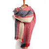 2017 Brand Fashion Scarf  Herringbone Pattern Square Stripe Winter Warm Cashmere Tassel Shawl For Women