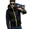 2017 Brand Down Jacket Men Winter With Hood Warm Coats AFS JEEP Mens Short White Duck Down Hooded Jacket D268