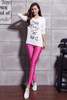 spandex leggings plus size black white women leggings colors shiny lycra neon spandex leggings high waist stretch skinny shiny