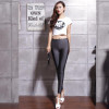 spandex leggings plus size black white women leggings colors shiny lycra neon spandex leggings high waist stretch skinny shiny