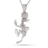 Space Jam x KING ICE – .925 Sterling Silver Bugs Bunny Necklace