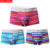 Soutong Male Underwear 3 Pcs/lot Men Underwear Cotton Striped Men Boxers Shorts Underpants Men Cueca Boxers Underwear Men st19
