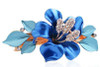 South Korea Horsetail Headwear Flower Crystal Hair Clip Luxury Austria Rhinestone Hairpins Girl Fashion Barrettes Hair Accessory