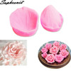 Sophronia 3D Rose Flower Petals Shape Fondant Cake Mold Fondant Decoration Silicone Mold Cake Cookie Chocolate Fondant DIY
