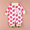 2016 newborn baby boy winter clothes100% Cotton Long Sleeve Baby Rompers Soft Infant Baby girl Clothing Set Jumpsuits