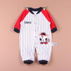 2016 newborn baby boy winter clothes100% Cotton Long Sleeve Baby Rompers Soft Infant Baby girl Clothing Set Jumpsuits