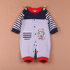 2016 newborn baby boy winter clothes100% Cotton Long Sleeve Baby Rompers Soft Infant Baby girl Clothing Set Jumpsuits