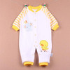 2016 newborn baby boy winter clothes100% Cotton Long Sleeve Baby Rompers Soft Infant Baby girl Clothing Set Jumpsuits