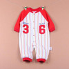 2016 newborn baby boy winter clothes100% Cotton Long Sleeve Baby Rompers Soft Infant Baby girl Clothing Set Jumpsuits