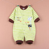 2016 newborn baby boy winter clothes100% Cotton Long Sleeve Baby Rompers Soft Infant Baby girl Clothing Set Jumpsuits