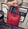 2016 new women leather handbag, fashion hot women bags fashion big bag shoulder bag large capacity  js270