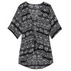 2016 New Women Fashion Boho Kimono Summer Loose Floral Printed Blouse Top