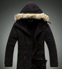 2017 Winter Military Army Style Solid Padded Parkas Fashion Warm Tooling Thick Overcoat Thick Hooded jacket Windbreaker 070202