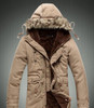 2017 Winter Military Army Style Solid Padded Parkas Fashion Warm Tooling Thick Overcoat Thick Hooded jacket Windbreaker 070202