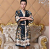 2017 winter mens silk satin pajamas pajama pyjamas short set sleepwear loungewear