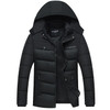 2017 Winter Men Jacket Casual Male Thicken Coat Warm Men Zipper Outwear cotton Jacket Hooded Parkas
