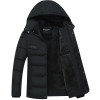2017 Winter Men Jacket Casual Male Thicken Coat Warm Men Zipper Outwear cotton Jacket Hooded Parkas