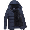 2017 Winter Men Jacket Casual Male Thicken Coat Warm Men Zipper Outwear cotton Jacket Hooded Parkas
