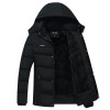 2017 Winter Men Jacket Casual Male Thicken Coat Warm Men Zipper Outwear cotton Jacket Hooded Parkas