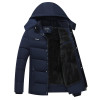 2017 Winter Men Jacket Casual Male Thicken Coat Warm Men Zipper Outwear cotton Jacket Hooded Parkas