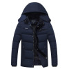 2017 Winter Men Jacket Casual Male Thicken Coat Warm Men Zipper Outwear cotton Jacket Hooded Parkas