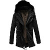 2017 Winter Men Fashion Thick Velvet Warm Jackets Parkas Mens Cotton Windbreaker Army Hip Hop Big Hooded Jacket Long Trench Coat