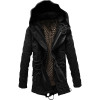 2017 Winter Men Fashion Thick Velvet Warm Jackets Parkas Mens Cotton Windbreaker Army Hip Hop Big Hooded Jacket Long Trench Coat
