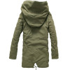 2017 Winter Men Fashion Thick Velvet Warm Jackets Parkas Mens Cotton Windbreaker Army Hip Hop Big Hooded Jacket Long Trench Coat