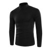 2017 Winter Male Solid Slim Fit Pullover Gray White Sweater Male Turtleneck Men Brand Knitted Warm Sweater Pull Homme Marque
