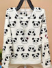 2017 winter Keep warm Fashion Strawberry fruit stripes Harajuku Colored little stars sweater Women high quality Flannel pullover