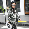 2017 Winter Jackets for kids warm coats Girls Outerwear Fur Collar camouflage Children's Down Jacket Thick Boy Winter Coat Down