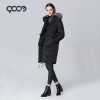 2017 winter jacket women fur hood parka hooded women's thick warm long winter jacket women fur collar winter parkas plus size