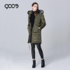 2017 winter jacket women fur hood parka hooded women's thick warm long winter jacket women fur collar winter parkas plus size
