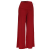 2017 HOT Fashion Women Wide Leg Pants Casual Stretch High Waist Female Solid Wide Leg Long Pants Loose Womens Palazzo Trousers