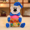 2017 Hot Fashion Christmas Candy Storage Bottles Jars Santa Claus Snowman Bottles Stocking Gift Bag Xmas Decoration