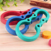 2017 Hot Creative Jar Opener Multi-Purpose Jar Lids Bottle Cap Grip Twister Rubber Opener Tool