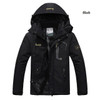 2017 hot Brand Luo Baoluo winter jacket men Plus velvet warm wind parka 6XL plus size black hooded winter coat men