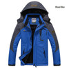 2017 hot Brand Luo Baoluo winter jacket men Plus velvet warm wind parka 6XL plus size black hooded winter coat men