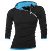 2017 Hoodies Men Sudaderas Hombre Hip Hop Mens Brand Leisure Zipper Jacket Hoodie Sweatshirt Slim Fit Men Hoody XXXL 339KS