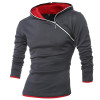 2017 Hoodies Men Sudaderas Hombre Hip Hop Mens Brand Leisure Zipper Jacket Hoodie Sweatshirt Slim Fit Men Hoody XXXL 339KS