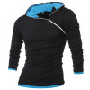 2017 Hoodies Men Sudaderas Hombre Hip Hop Mens Brand Leisure Zipper Jacket Hoodie Sweatshirt Slim Fit Men Hoody XXXL 339KS