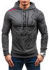 2017 Hoodies Men Hombre Hip Hop Mens Brand Letter Hooded Zipper Hoodie Sweatshirt Slim Fit Men Hoody Large Size 3XL