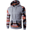 2017 Hoodies Men Hombre Hip Hop Male Brand Hoodie Digital Printing Sweatshirt  Suit Mens Splice Slim Fit Men Hoody XXL QMCG